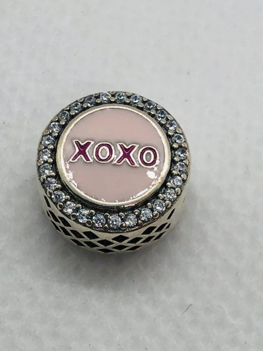 ✨ ✨Pandora Kiss Me Charm Sweet Heart charm Sweetheart XOXO Kiss Me Charm